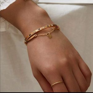 Heart and Roman Numerals Bracelet